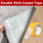 2 Rolls Heavy Duty Double Sided Fabric Tape 2 Inch × 16.4FT Clear Mounting Tape