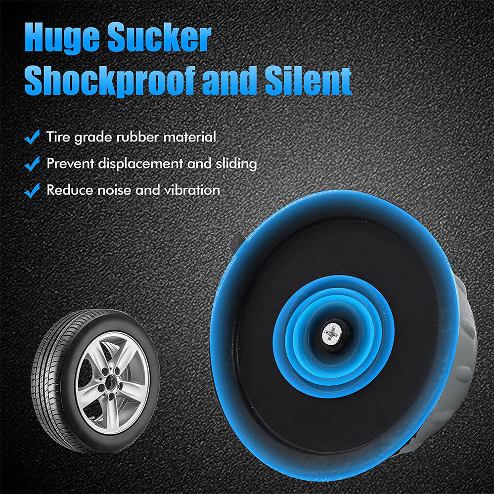 4pcs Anti-Vibration Washing Machine Pads | Non-Slip Appliance Feet Floor Protectors