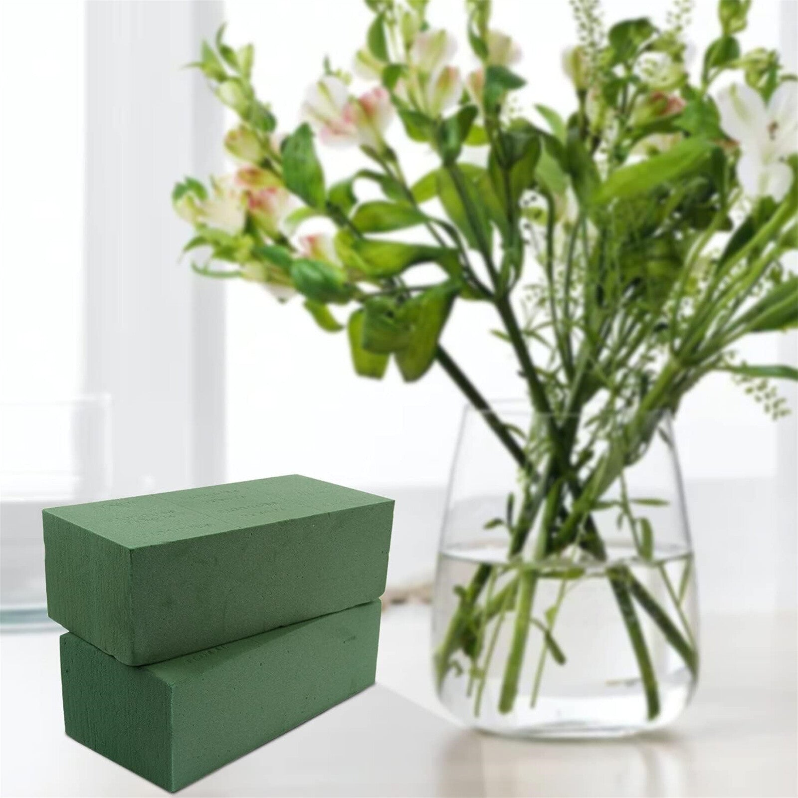10pcs Floral Foam Bricks Wet & Dry | Florist Foam Blocks for Flower Arrangements