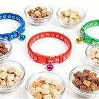10pcs Puppy ID Collars with Bell | Adjustable Whelping Collars for Dogs & Cats