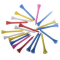 500PCS Multicoloured Wooden Golf Tees 54mm - Golf Tees for Men and Women