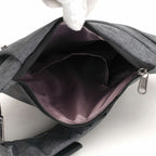 Men’s Anti Theft Travel Shoulder Bag - Waterproof Portable Chest Sling Pocket Bag