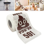 Prank Funny Toilet Paper Roll Birthday Decoration Birthday Gifts Women Men Gift