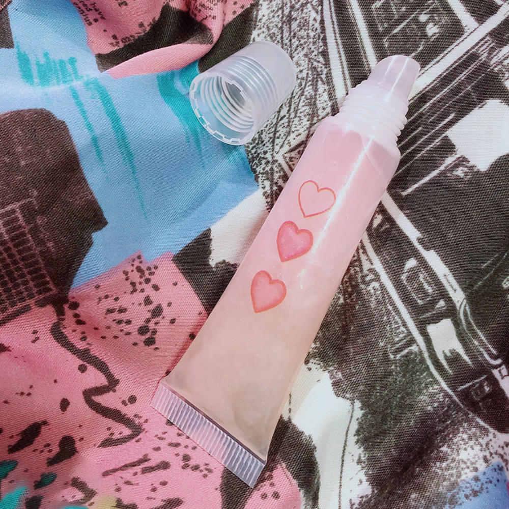 100PCS 8ml Empty Lip Gloss Tubes – Clear Refillable Lip Balm Squeeze Containers