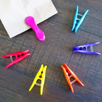 11PCS Plastic Cartoon Bag Clips - Food Snack Sealing Clips for Kitchen Storage