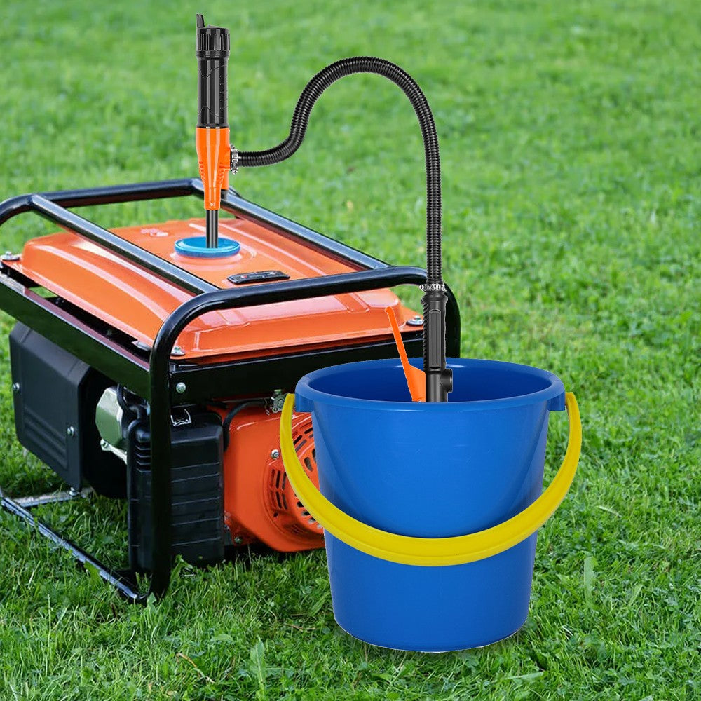 Portable Battery Operated Fuel Transfer Pump 2.4 GPM Electric Liquid Siphon