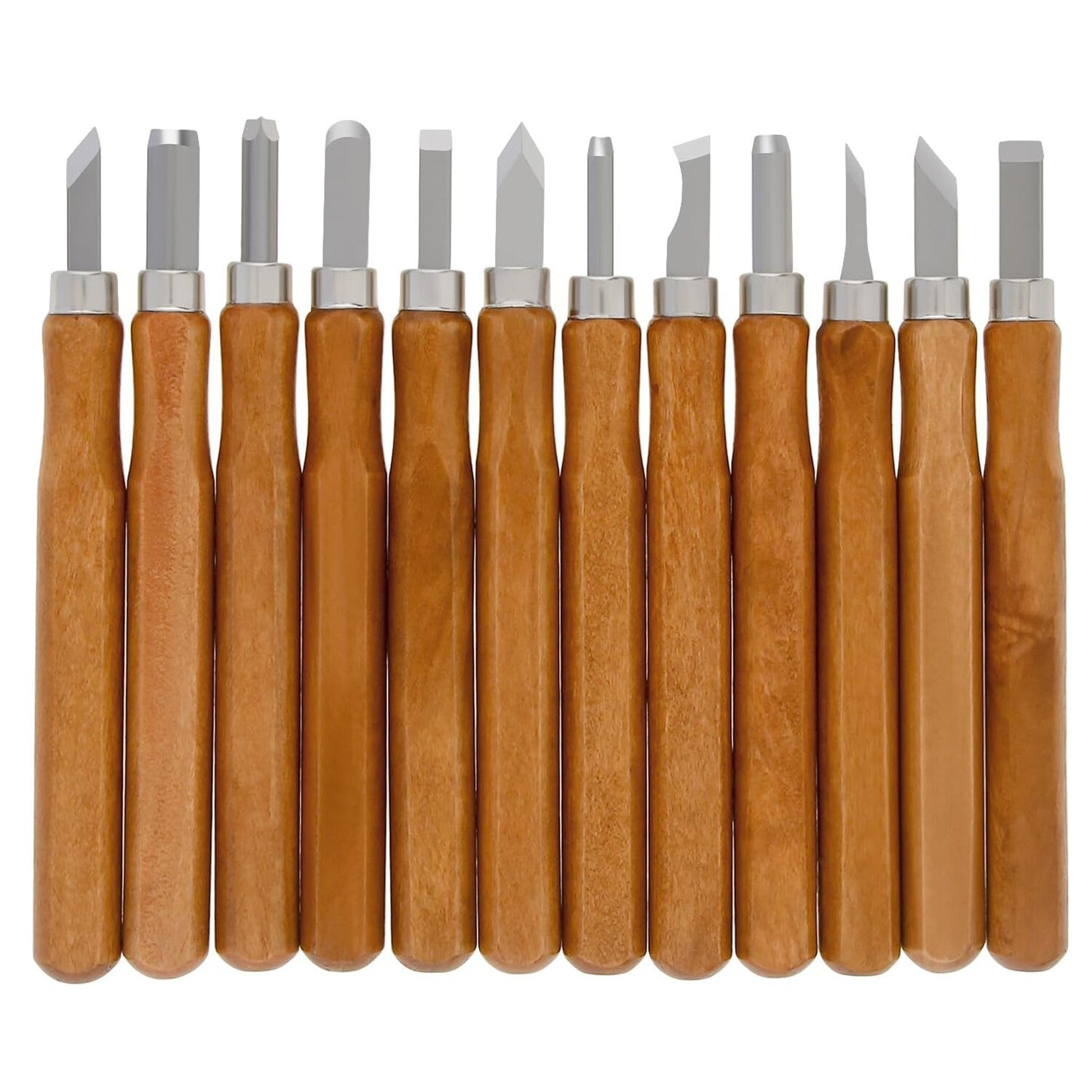 24PCS Wood Carving Chisel Set - Woodcut Knife Tools for Arts, Crafts and Woodworking
