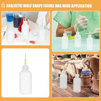 5PCS 50ml Needle Oiler Bottle Precision Glue Applicator Squeeze Dispenser Bottles
