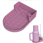 2PCS Silicone Water Bottle Drying Rack – Non-Slip Cup Dryer Stand for Bottles, Lids and Straws