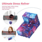 Infinity Cube Fidget Toy – Stress Relief Sensory Puzzle for ADHD & Anxiety