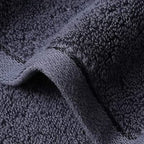 2PCS Cotton Face Washer Towels 35x75cm - Soft 120GSM Face Cloth Set Grey