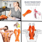 Trapezius Trigger Point Massager – Neck & Shoulder Pain Relief Acupressure Tool
