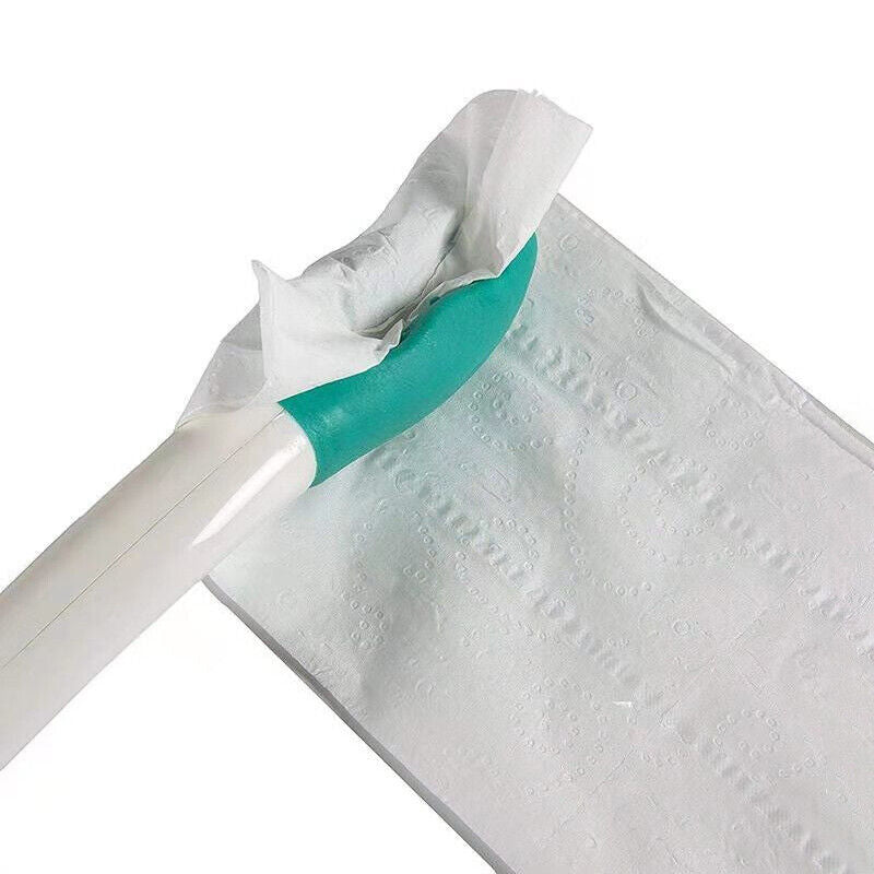 Bottom Wiper Toilet Aid Long Reach Tissue Wiping Assist for Elderly Disabled Mobility Support