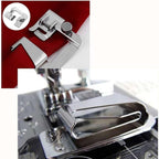 3Pcs Wide Rolled Hem Presser Foot Set – Snap On Hemmer Feet for Domestic Sewing Machines