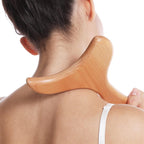 2pcs Beechwood Massage Scraping Board | Wooden Gua Sha Body Massager Tool