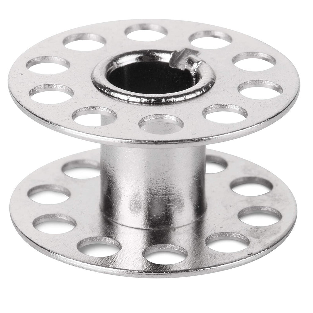 50PCS Metal Bobbins Sewing Machine Spool Bobbin For Brother Janome Singer Craft