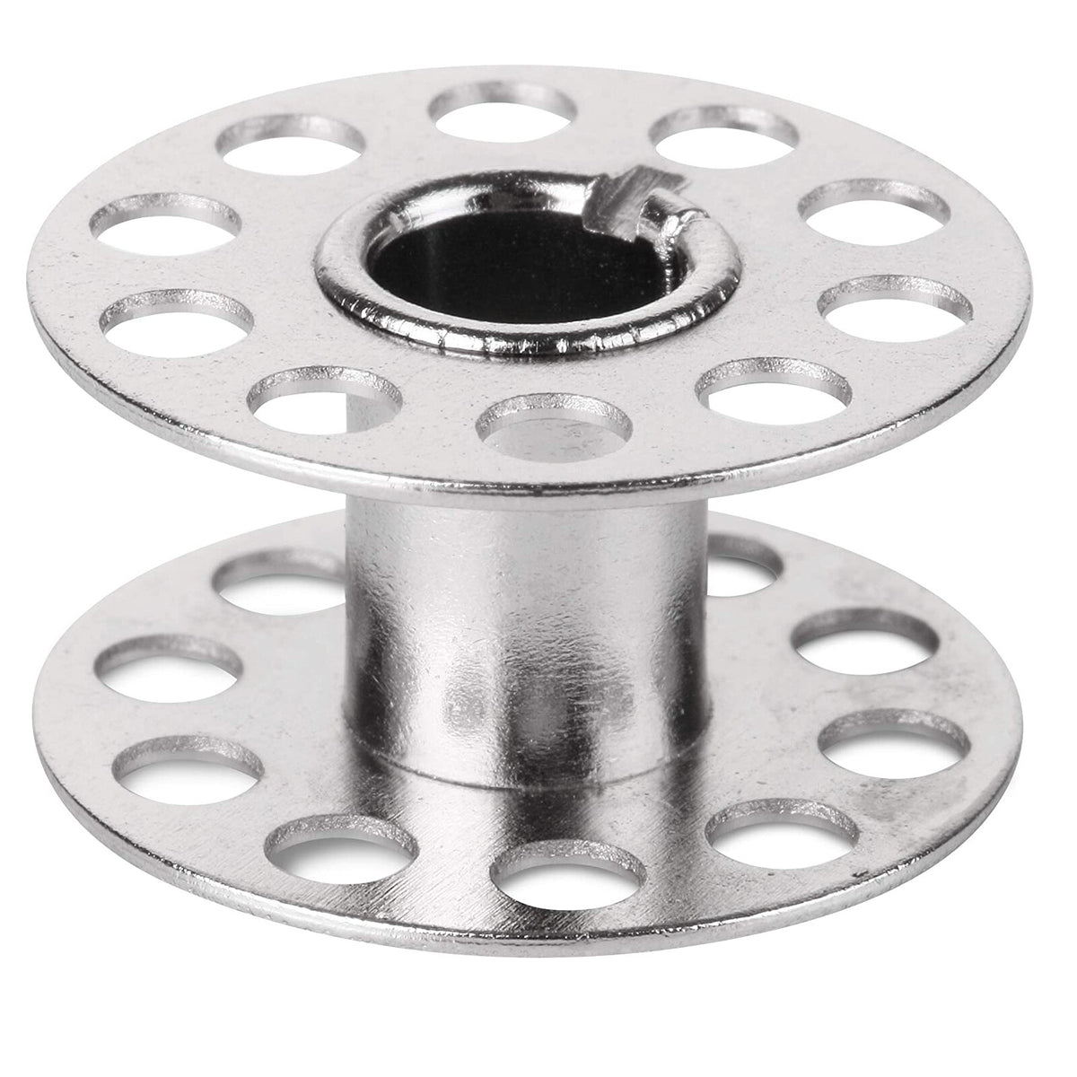 50PCS Metal Bobbins Sewing Machine Spool Bobbin For Brother Janome Singer Craft