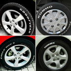 40pcs White Tyre Paint Marker Pens | Waterproof Tire Tread Marking Pens for Car & Motorcycle