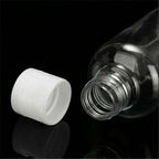 50pcs 50ml Refillable Travel Bottles | Clear PET Squeeze Cosmetic Lotion Containers