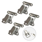 8 X Stainless Steel Clasp Case Clip Loop Suitcase Box Trunk Latch Lock Guitar AU