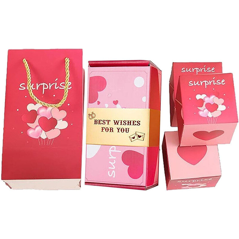 ATM Surprise Money Bounce Box – Folding Jumping Gift Box Birthday Party Surprise