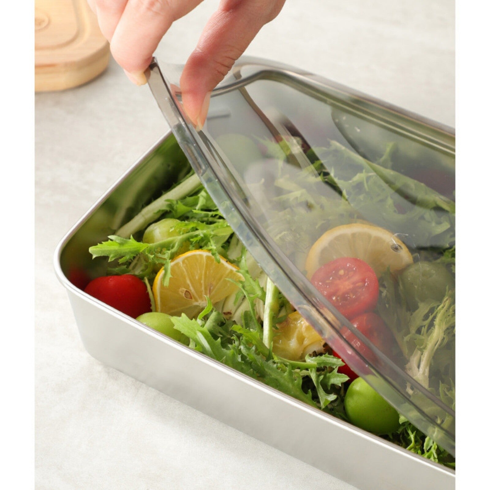 9PCS 2200ML Stainless Steel Food Storage Containers Airtight Lunch Boxes with Lids