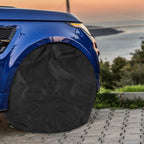 4PCS 29-32 Inch Tire Covers - Weatherproof Spare Wheel Covers for Camping Trailers and Trucks