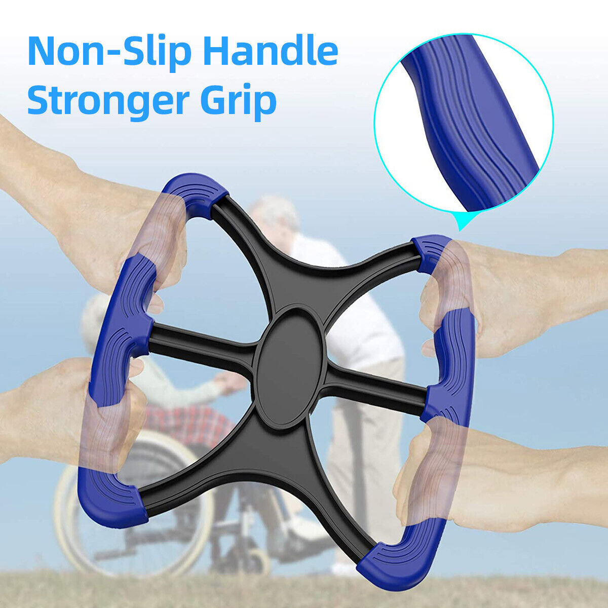 Portable Patient Lift Assist Handle Non-Slip Standing Aid for Elderly Mobility Support