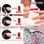 Toenail Fake Nail Cutter Professional Nail Clippers Straight Edge Nail Clipper