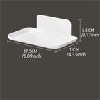 2 Pack Folding Wall Mounted Shelf – Punch Free Foldable Storage Rack for Bedroom, Bathroom and RV