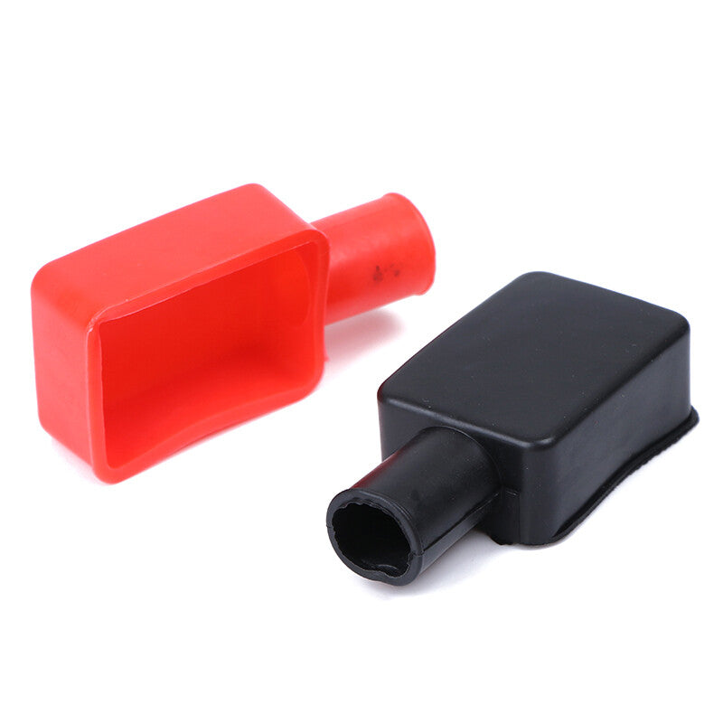 10PCS Car Battery Terminal Cover Caps - Positive and Negative PVC Insulating Protectors