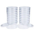 20pcs Plastic Petri Dishes with Lids 90mm x 15mm | Pre-Sterile Lab Culture Plates