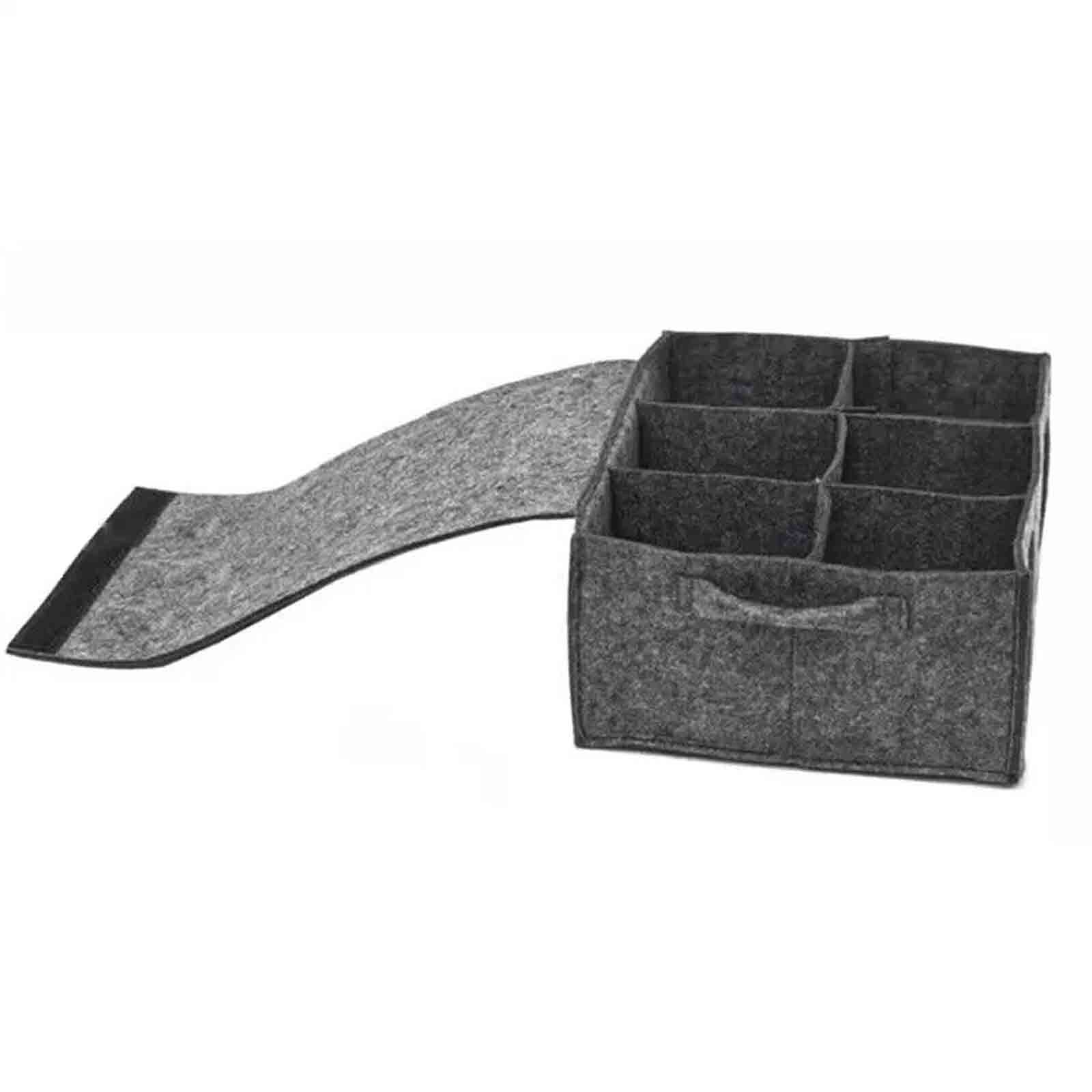 Caravan Glass and Cup Holder Storage Bag – Felt Tableware Organizer for Motorhome, Boat and Camping Use