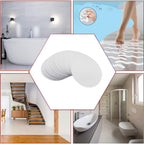 40 Pack Non Slip Bath and Shower Stickers – Anti Skid PEVA Safety Strips for Tub, Floor and Bathroom
