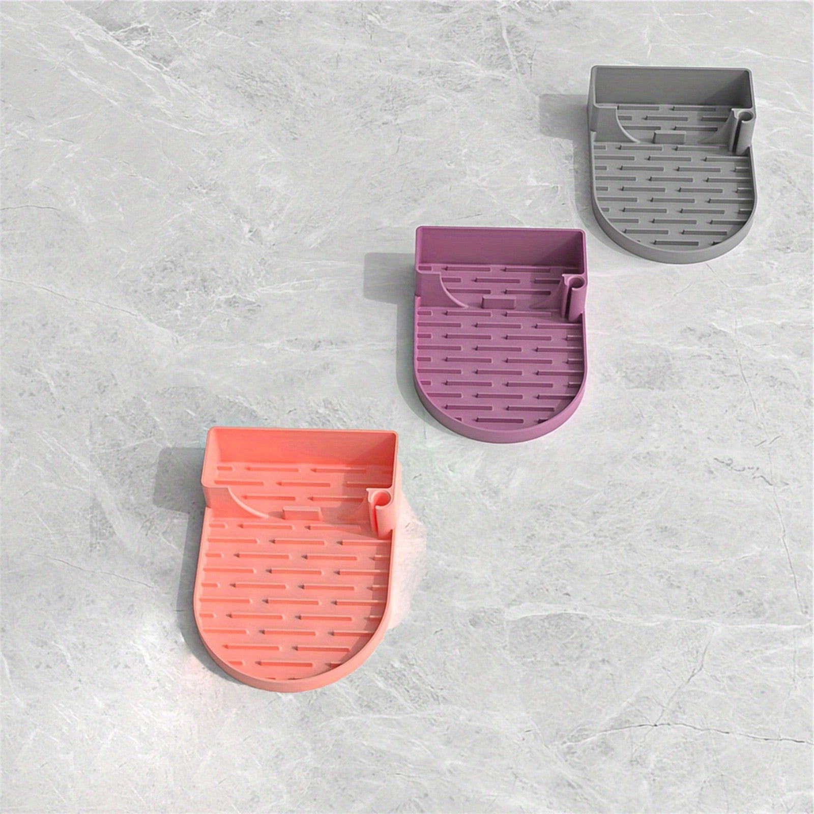 2PCS Silicone Water Bottle Drying Rack – Non-Slip Cup Dryer Stand for Bottles, Lids and Straws