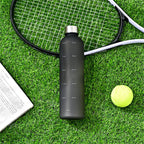 1L Motivational Water Bottle with Time Markings | BPA-Free Tritan Sports Drink Bottle