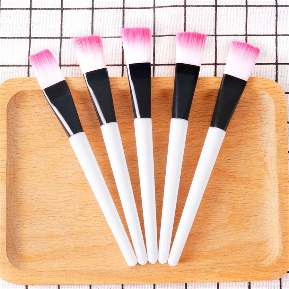 50PCS Face Mask Brush Eye Treatment Soft Facial Makeup DIY Tool Beauty Skin Care