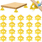 20PCS Paint Support Stands - Painter’s Pyramid Mini Painting Stands with 2 Brushes