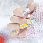 100pcs Nail Stickers Candy Nails Charms DIY Manicure Decors Lollipop Art