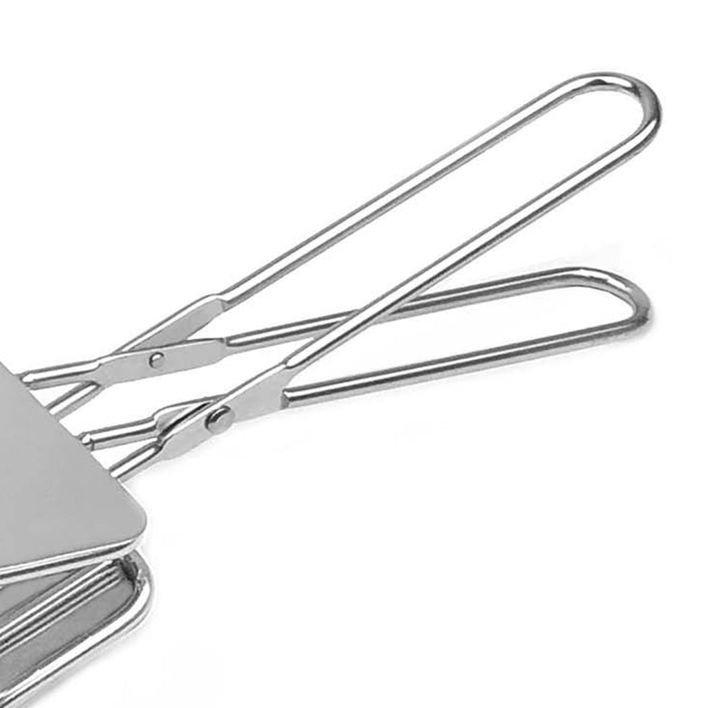 Stainless Steel Meat Slicing Tongs | Roast Beef Bread Onion Tomato Cutting Holder