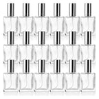 100ML Refillable Perfume Atomizer Empty Glass Spray Bottle Flat Cosmetic Container