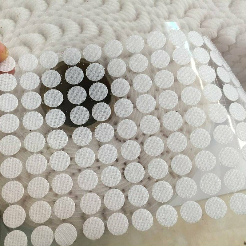 400 Pairs 20mm Hook and Loop Dots Self Adhesive Sticky Fastener Stickers