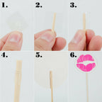 Bride To Be Photo Booth Props Set – 10pcs Hens Party Bridal Shower Selfie Props