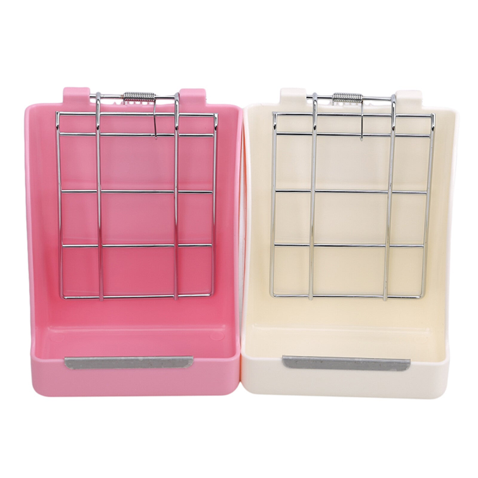 Rabbit Hay Feeder Corner Rack | Small Animal Hay Holder for Guinea Pig Hamster Cage