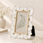 2pcs Resin Flower Photo Frame Art Projects Display Table Stand Office Home Decor