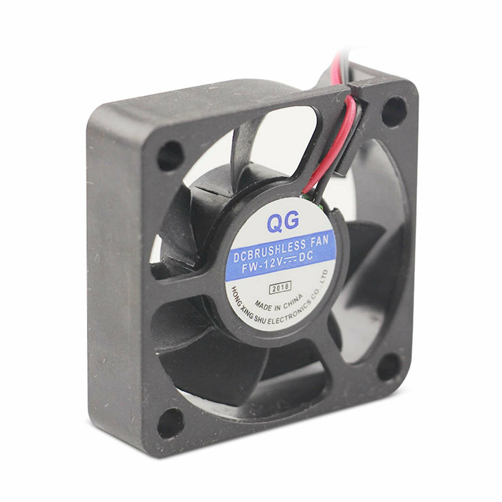 10 Pack 50mm 12V Brushless Cooling Fan – 2 Pin CPU Laptop and Computer Cooler Fan 50x10mm