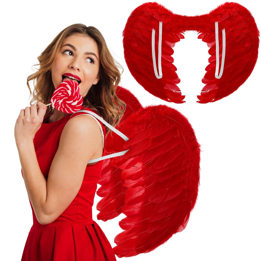 Feather Angel Fairy Wings Adults Kids Fancy Costume Props Masquerade Halloween