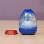2PCS Volcano Liquid Hourglass Sensory Timer Calming Sandglass Desktop Decor