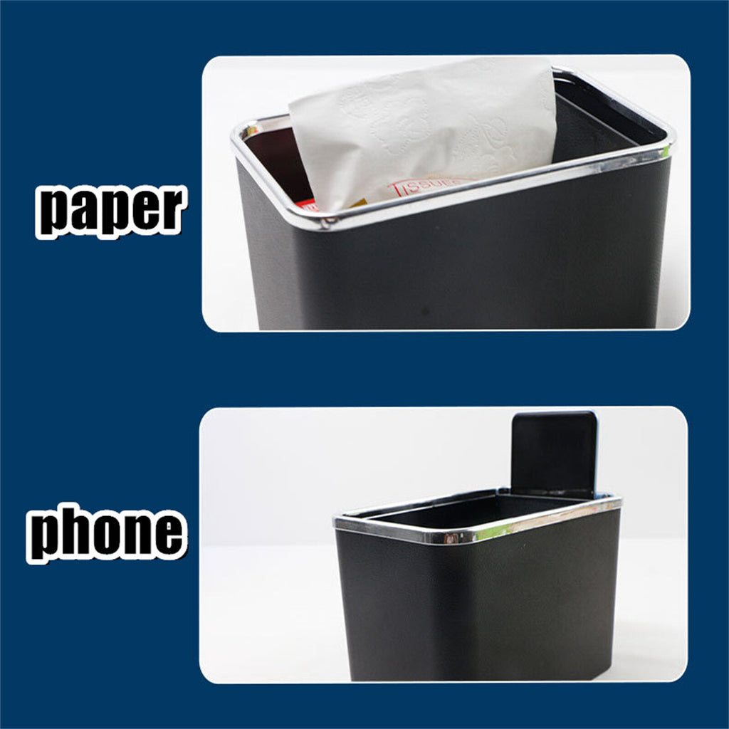 Car Armrest Storage Box with Cup Holder and Tissue Drawer – Multifunction Coffee and Drink Organizer