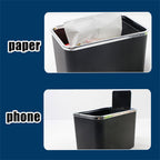 Car Armrest Storage Box with Cup Holder and Tissue Drawer – Multifunction Coffee and Drink Organizer